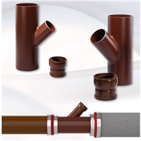 Branchement de réparation Funk e DN/ID 200 DN/OD 218/160 45°