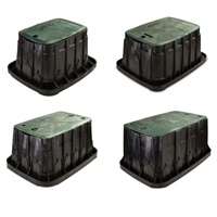 Regard pour arrosage enterré Jumbo - Dimensions du bas 53,30 cm x 70,1 cm