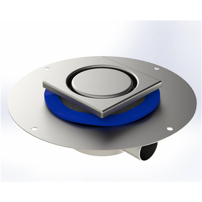 SIPHON 150X150 TELESCOPIQUE SORTIE LAT 50 MM SERIE F 1550FTL