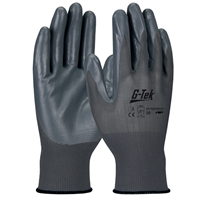 Gant de manutention Obra coton et enduction nitrile taille 11 - lot de 12 paires