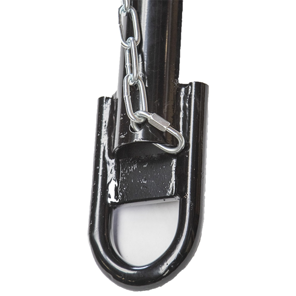 Timon de remorquage Sécurit pour bétonnière tractable Altrad - diamètre 60 mm - longueur 1890 mm