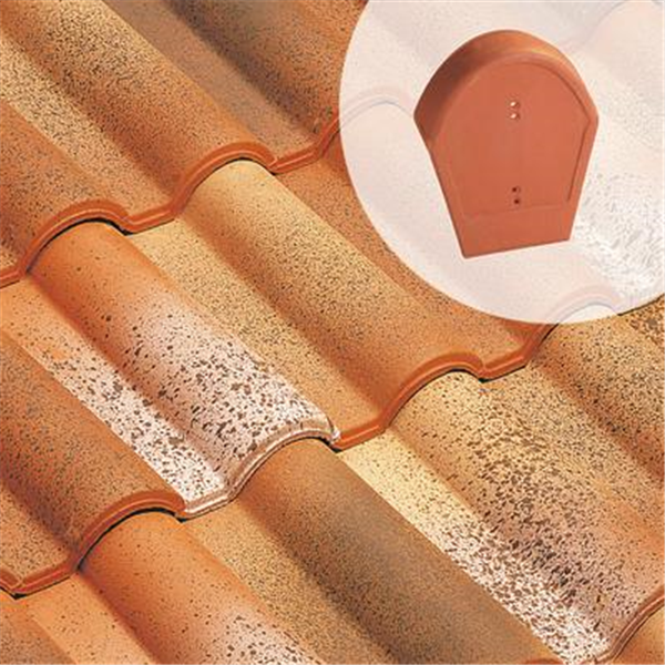 Fronton 90° grand modèle p/ faîtière à pureau variable (814)