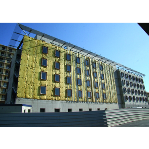 Rouleau de laine de verre pour bardage - Isofacade 35R Isover - 0,6 M x 7,3 M - ép.75 MM - R.2,1 m².K/W