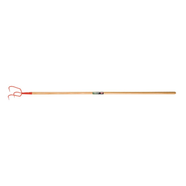 Cultivateur Polet à 3 dents fixes avec manche en frêne de 150 cm