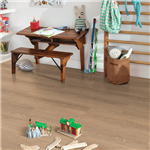 Parquet stratifié Aqua Large 8/32 - 4 chanfreins avec système Aqua CLIC it! 24h - 246 x 8 x 1292 mm - Chêne Baronia Marron