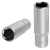 Douille longue 6 pans 1/2" Ultimate Kstools finition satinée diamètre 24 mm