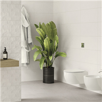 Faïence murale effet pierre - Edilis Evora - 60,0 cm x 30,0 cm - ép. 8,5 mm - Blanc