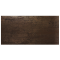 Carrelage intérieur en grès cérame rectifié effet métal Dorian - 120,0 cm x 60,0 cm - ép. 10,20 mm - Brown