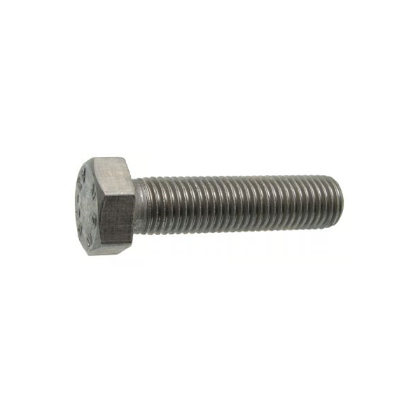 Vis à métaux tête hexagonale entièrement filetée Inox A2 DIN 933 ISO 4017 M12x100 - boîte de 50