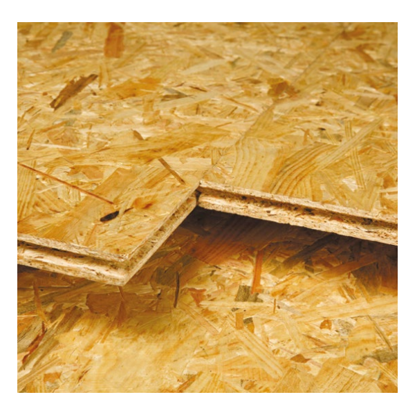 Dalle OSB3 CE2+ à 4 bords rainurés et languetés - 2500 MM x 625 MM x 18 MM