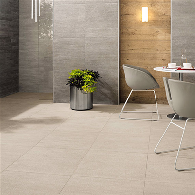 Carrelage extérieur grès cérame rectifié forte épaisseur effet pierre - Brave - 60,0 cm x 60,0 cm - ép. 20,00 mm - Gypsum