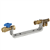 RAIL L.250 DN15_ROB AVANT COMPTEUR DROIT PE32_CLAPET COULISSANT DROIT 2 PUR20X27