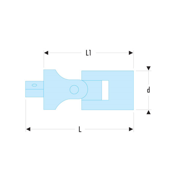 Cardan universel 3/8" Facom