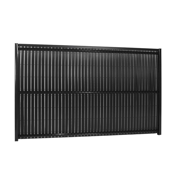 Latte d'occultation Lixo Top pour clôture rigide à petits plis Axyle MS ou CS de hauteur 1,00 M - gris anthracite