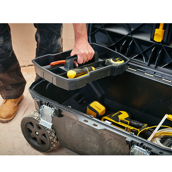Coffre de chantier étanche Stanley FatMax capacité 113 litres IP54