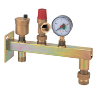 SUPPORT MURAL EQUIPE+ ACCESSOIRES MONTES AVEC SOUPAPE NF