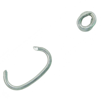 Agrafe Edma CL24 galvanisée pour agrafeuse pneumatique Turbo 24 boîte de 10000