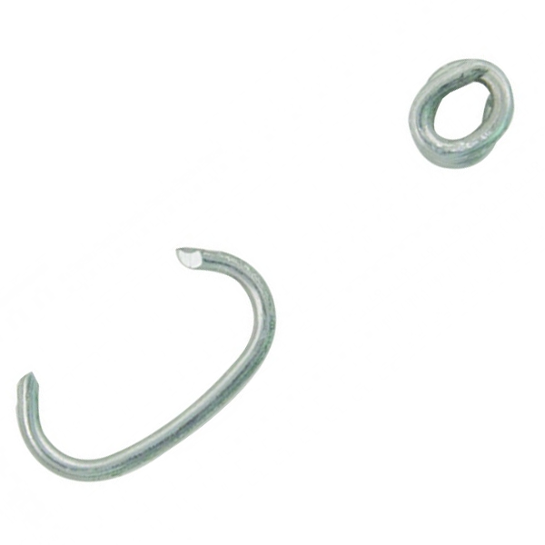 Agrafe Edma CL24 galvanisée pour agrafeuse pneumatique Turbo 24 boîte de 10000