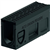 ELEMENT VISITE - 0.1 - MONOBLOCK URBAIN P100V COULEUR NOIR - PASSERELLE FONTE DR
