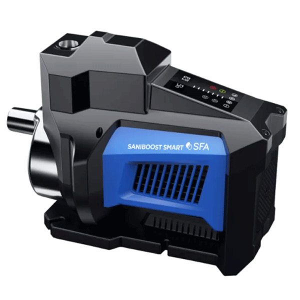 Surpresseur eau avec pompe multicellulaire pour alimentation domestique et arrosage - Saniboost Smart - HMT max 56 m - Débit max 5,2 m³/h