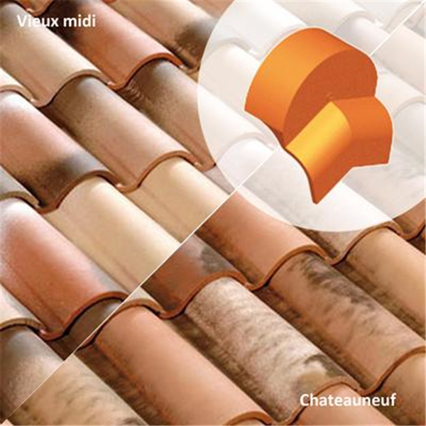 Fronton de rive ronde 38XTG