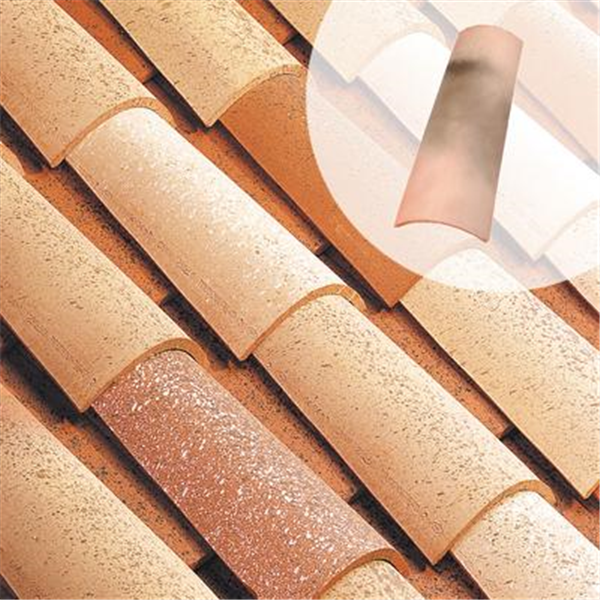 Tuile en terre cuite Canal 50 Poudenx Edilians - Pastel