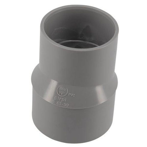 Réduction extérieure excentrée PVC - mâle/femelle - Ø 63/50 mm