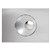 395-PLAQUE 2V 146X205 B.ROND CHROME VEL
