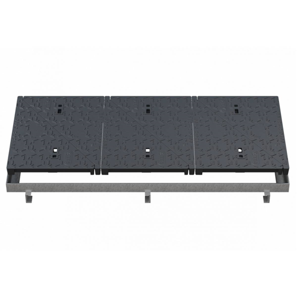 CADRE + TAMPON L3C D400 AVEC LOGO TELECOM