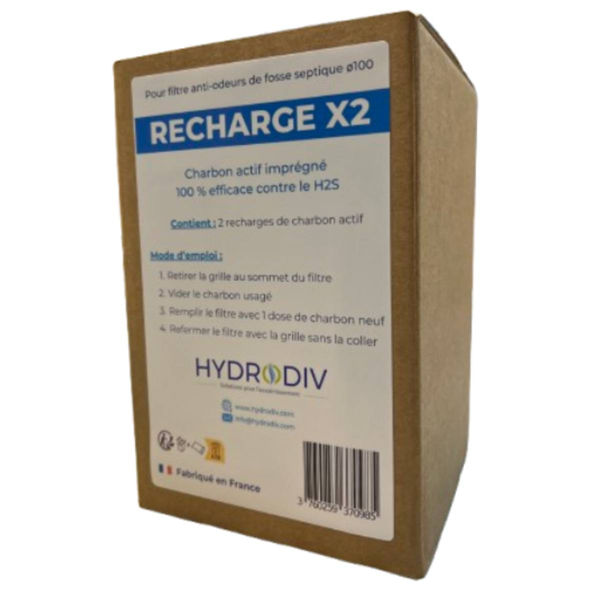 RECHARGE CHARBON ACTIF S150