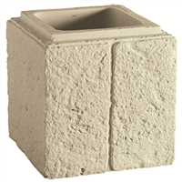 Boisseau - élément de pilier - Renaissance - Ton pierre - 37 x 37 cm - hauteur 33 cm