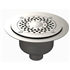 SIPHON ROND SOL SOUPLE 215 MM SORTIE VERT 50 MM 2150