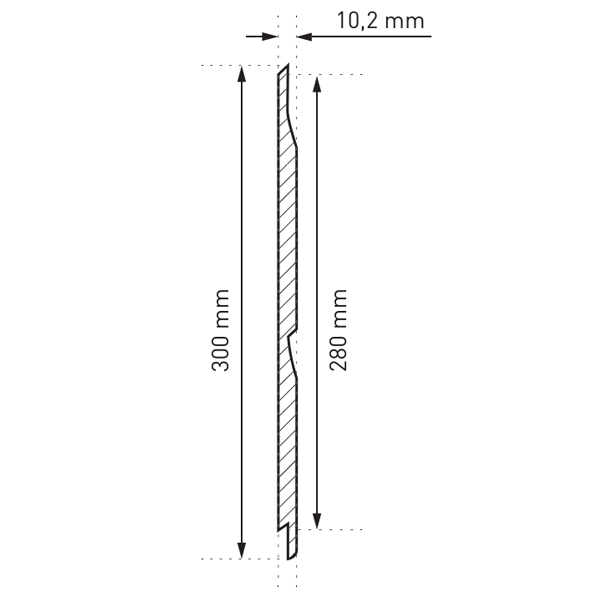 Bardage bois CanExel profil Ridgewood - 280,0 MM x 3,66 M - ép. 10,20 MM - Yellowstone