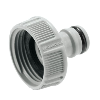 Raccord nez de robinet pour tuyau d’arrosage Gardena - Filetage 26 x 34 mm - 1" - Plastique