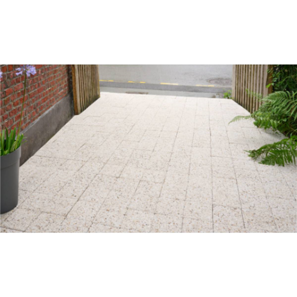 PAVE AQUAFIL 20X20X8 BLANC      M2