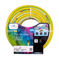 Tuyau d'arrosage NTS Tobby - Fitt - Diamètre 15 mm - Longueur 50 mètres - Jaune