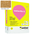 Enduit monocouche semi-allégé et coloré à grain moyen WeberLite G 297 Ocre chaud - sac de 25 KG