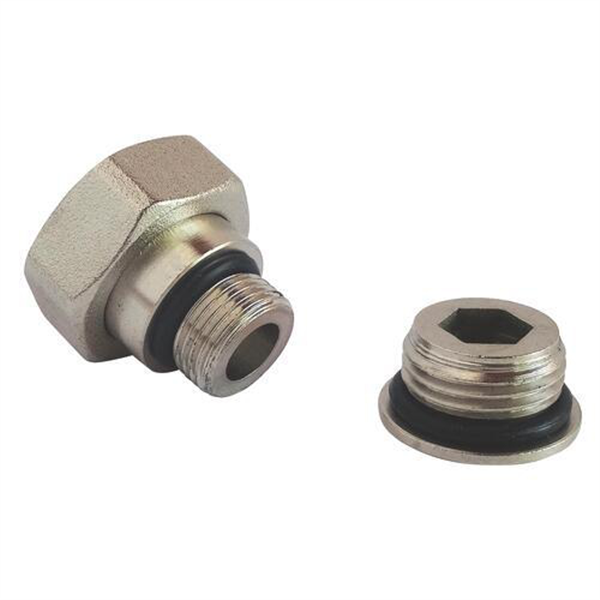 Adaptateur universel de robinet de chauffage 3/8" - 1/2