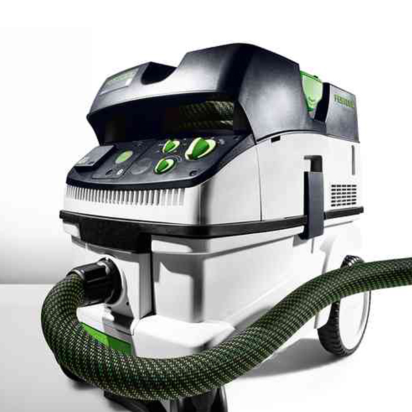 Aspirateur Festool CTM 36 E Cleantec avec tuyau d'aspiration lisse