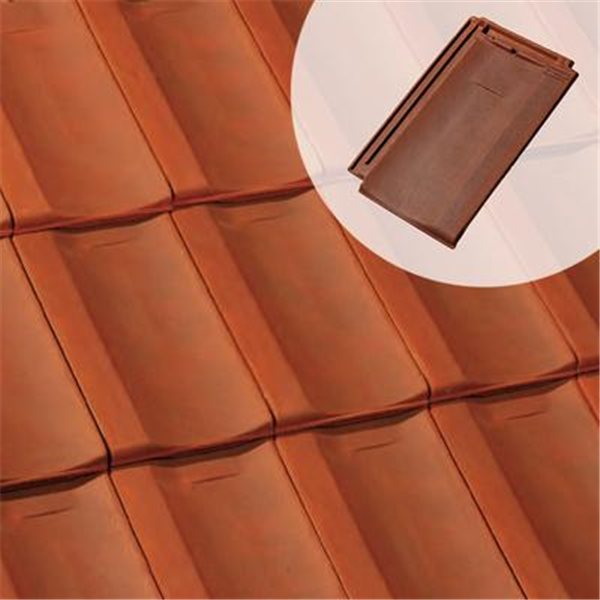 Tuile d'architecte en terre cuite - Santenay Terreal - grand moule du nord - Rouge flammé