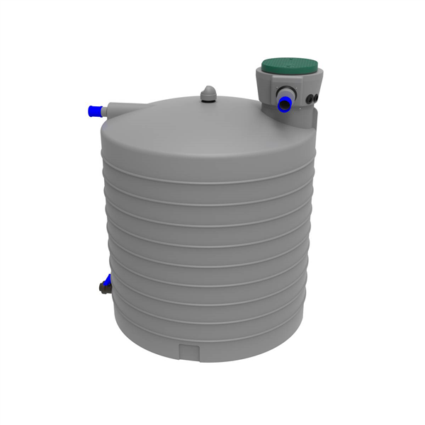 VERTIC'EAU PLUVIALE PE - 7 500 L