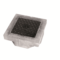 REGARD HYDRAULIQUE AVEC PATIN PRE-SCELLE PVCd250-315-400