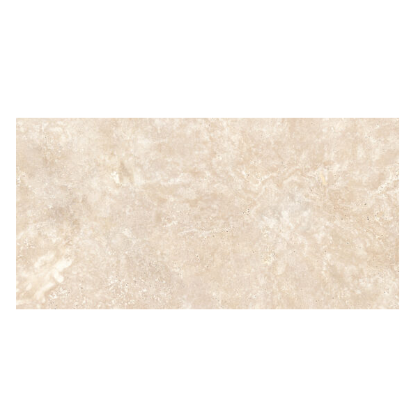 Carrelage extérieur effet travertin en grès cérame émaillé - Realstone Travertino Cross - 120,0 CM x 60,0 CM - ép. 9,00 MM - Beige