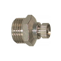 Robinet de purge 1/2" pour compresseur lacmé