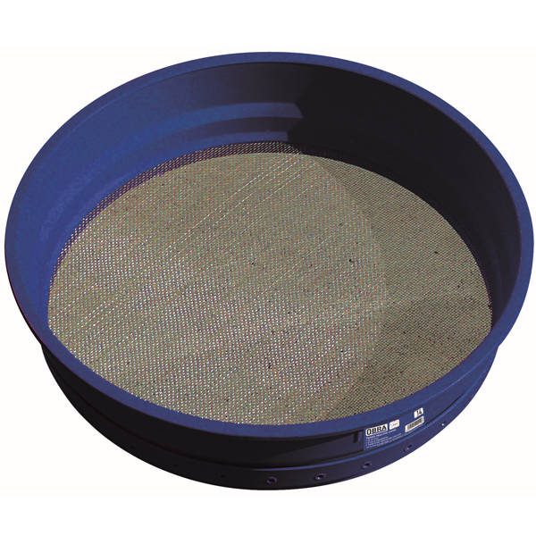 Tamis de maçon choc Obra avec toile n°14 en acier galvanisé - diamètre 45 cm - hauteur 10 cm