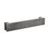 Lame plate de clôture multi-angles Toscana en béton décoratif anthracite - 75,0 CM x 11,00 CM x 12,5 CM