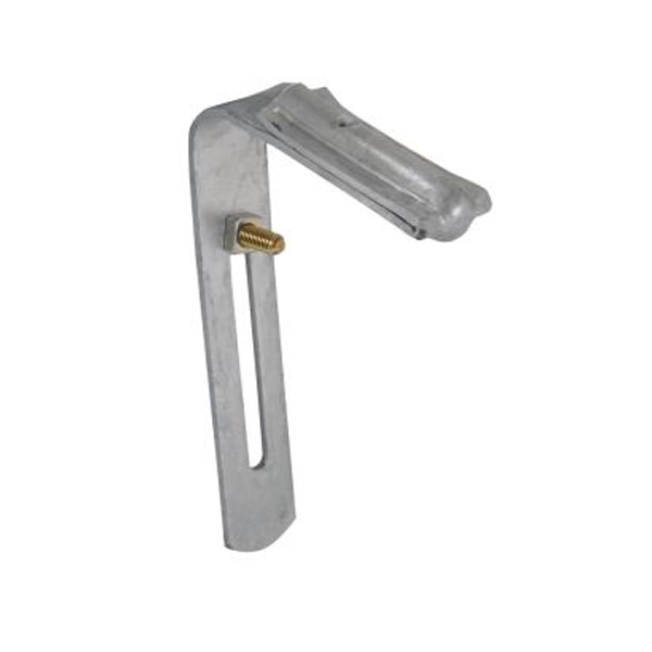 Étrier de fixation de gouttière Nicoll EBA70G pour toiture en bac acier - à frapper - acier galvanisé