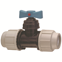 ROBINET SOUPAPE DROITE 20 EMBOUT COMPRESSION