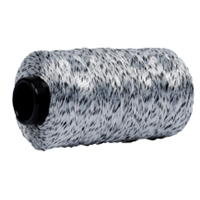 Cable polyamide 110 daN blanc/noir-bobine de 1000 m