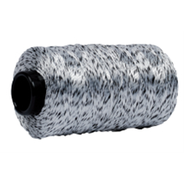 Cable polyamide 110 daN blanc/noir-bobine de 1000 m